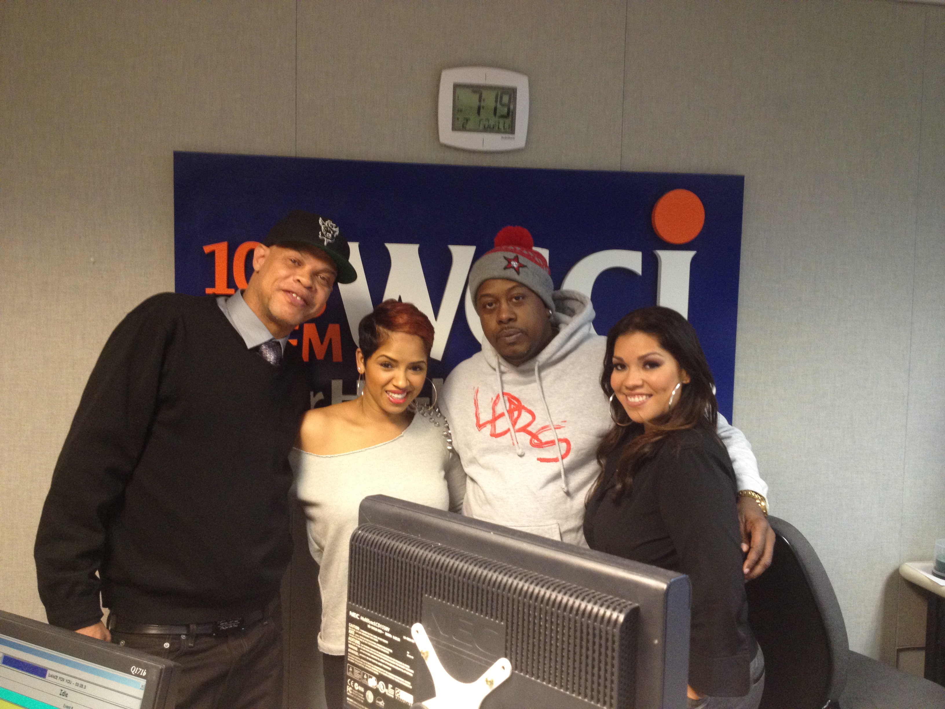 RaVaughn and WGCI Morning Riot