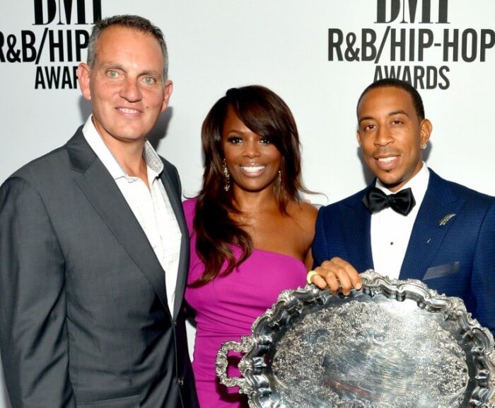 ><figcaption>BMI President and CEO Michael O’Neill, BMI Vice President of Writer/Publisher Relations Catherine Brewton and honoree Chris ‘Ludacris’ Bridges (holding the BMI President’s Award) attend the 2014 BMI R&B/Hip-Hop Awards at the Pantages Theatre on August 22, 2014 in Hollywood, California. Photo: Lester Cohen</figcaption></figure>
<p>(FOR MORE PICS CLICK NEXT)</p>
<figure class=