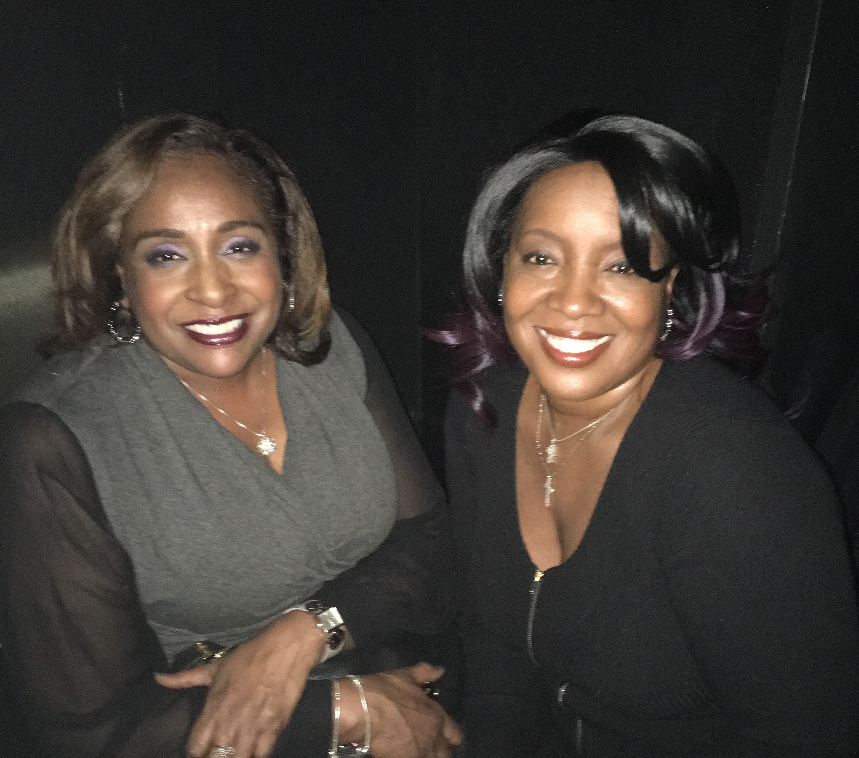><figcaption><strong>Shaila Scott</strong> and singer Me’Lisa Morgan</figcaption></figure>
<figure class=