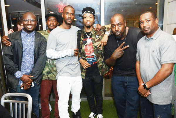 ><figcaption>(l-r) Rico Brooks, Ray Murray, Rico Wade, Metro Boomin’, and Orlando McGhee</figcaption></figure>
<p>The Art of <strong>Organized Noize</strong> captures the story of Rico Wade, <strong>Ray Murray</strong> and <strong>Sleepy Brown</strong> from the onset of their musical career through the tumultuous ride that has positioned them as Southern Hip-Hop legends. Undoubtedly the pioneers of the dirty south movement, <strong>Organized Noize</strong> is the creative team behind the landscape of what the contemporary Atlanta hip-hop music scene represents today. The trio is responsible for some of the biggest hits in hip-hop music and R& B including songs for the Grammy Award winning group Outkast, the biggest-selling R& B girl group in the history of music TLC, ground-breaking rap group Goodie Mob which ignited CeeLo Green’s solo career, music and film star Ludacris, as well as R& B divas EnVogue and legendary artists Eric Clapton and Curtis Mayfield. The trio continues to work on new music today and is currently in the studio with Outkast’s Big Boi. They have recently worked with J. Cole and Dom Kennedy and were instrumental in the launch of Future’s career.</p><div class='code-block code-block-8' style='margin: 8px auto; text-align: center; display: block; clear: both;'>
<img src=