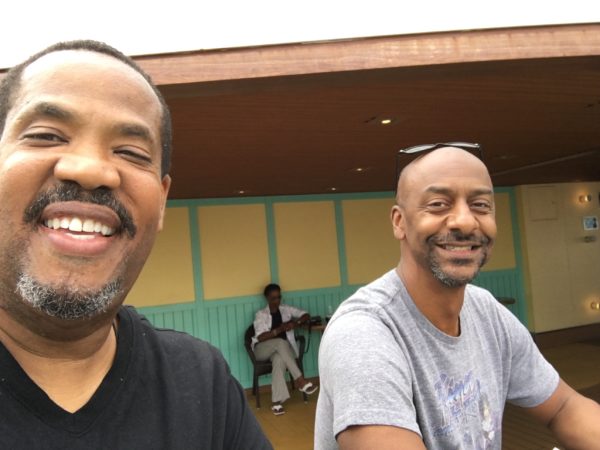 ><figcaption>Hanging with the brilliant Stephen Hill from BET</figcaption></figure>
<figure class=