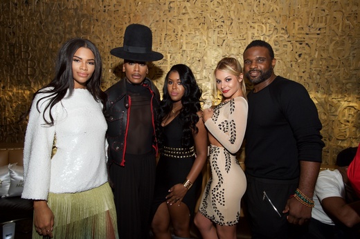 Kamie Crawford-Stephon Mendoza-Eny Oh-Savannah Lynx and actor Darius McCrary - Music Moguls