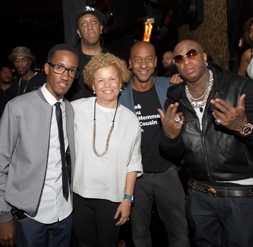 Lemuel Plummer Debra Lee Slim Stephen Hill Birdman - Music Moguls Premiere