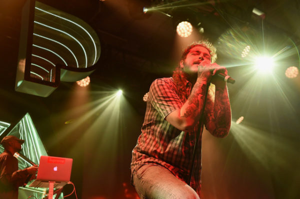 ><figcaption>NEW YORK, NY – DECEMBER 05: Post Malone performs at Pandora Sounds Like You: 2017 on December 5, 2017 in New York City. (Photo by Theo Wargo/Getty Images for Pandora)</figcaption></figure>
<p><img loading=