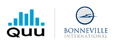 QUU AND BONNEVILLE INTERNATIONAL SIGN MULTI-MARKET PARTNERSHIP