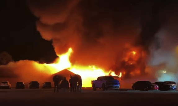 Fire Destroys Georgia Church In Less Than 10 Minutes During A Service