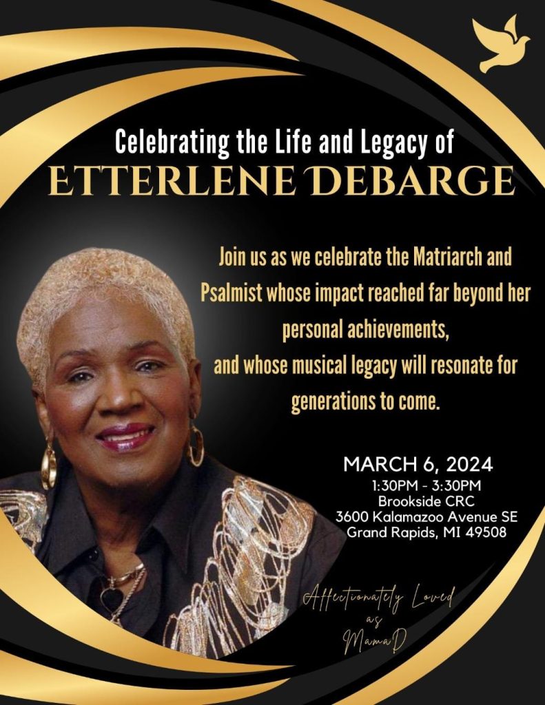Etterlene "Mama" DeBarge has Died