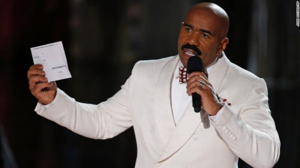 Steve Harvey Asked back to Host 2016 Miss Universe, Officials Loved his Work