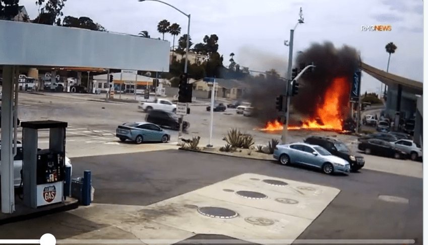 Crash in LA Kills 6; Baby Found on Gas Station Floor (video)