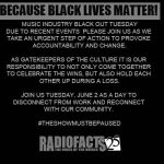 Radio Facts Joins Music Industry for Black Out Tuesday