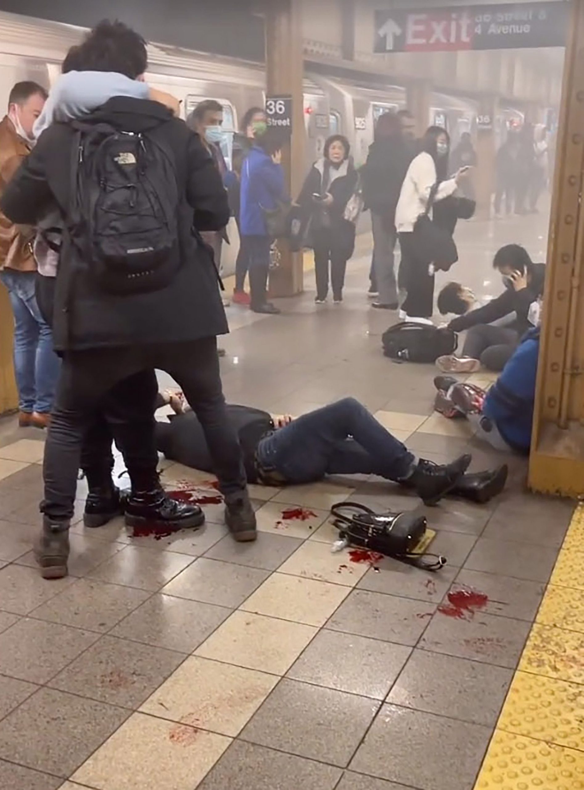 Brooklyn Subway Shooting Leaves at Least a Dozen Injured,
