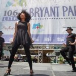 Brandy and Chicago Cast Perform in Park