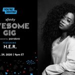 H.E.R. to Headline Xfinity's Virtual Concert on October 29