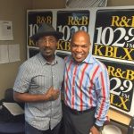 DeWayne Wiggins Hanging Out in the Bay at KBLX