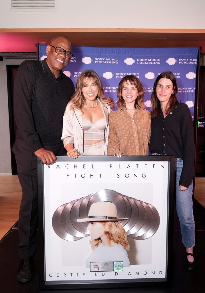 Sony Music Publishing Celebrates Rachel Platten’s RIAA Diamond Award for “Fight Song” Sony Music Publishing Celebrates Rachel Platten’s RIAA Diamond Award for “Fight Song”