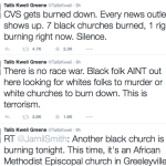 Black Church Burns: Talib Kweli Highlights Media Silence