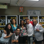 Mo'nique Brings Smiles to the KBLX Staff