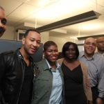 The WBLS Crew Enjoys Breakfast with John Legend