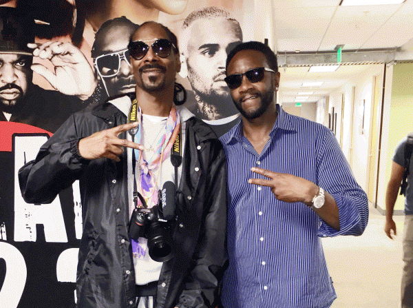 Snoop Dogg stops by Real 92.3