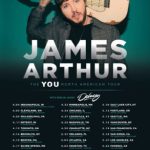 JAMES ARTHUR ANNOUNCES 2020 'THE YOU TOUR' DATES