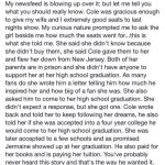 Cole's High School Friend Exposes His Extreme Generosity