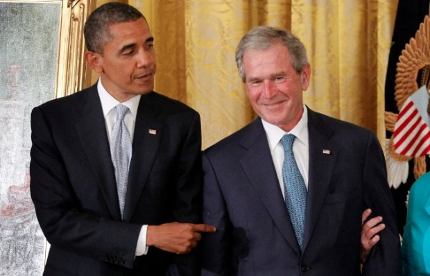 Obama and Bush Sr. Join Together
