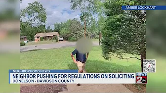 Nashville Resident Seeks Door-to-Door Sales Restrictions Nashville Resident Seeks Door-to-Door Sales Restrictions