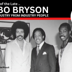 Peabo Bryson tribute graphic highlighting his music industry legacy and R&B career