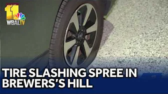 Baltimore Neighborhood Hit by Tire Slashing Vandalism
