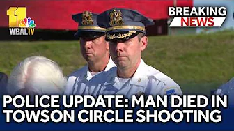 Towson Shooting Investigation Continues Following Police Update Towson Shooting Investigation Continues Following Police Update