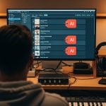 Radio Facts music industry news image for Record Industry Pushes Streaming Giants to Label AI-Generated Music for Transpar