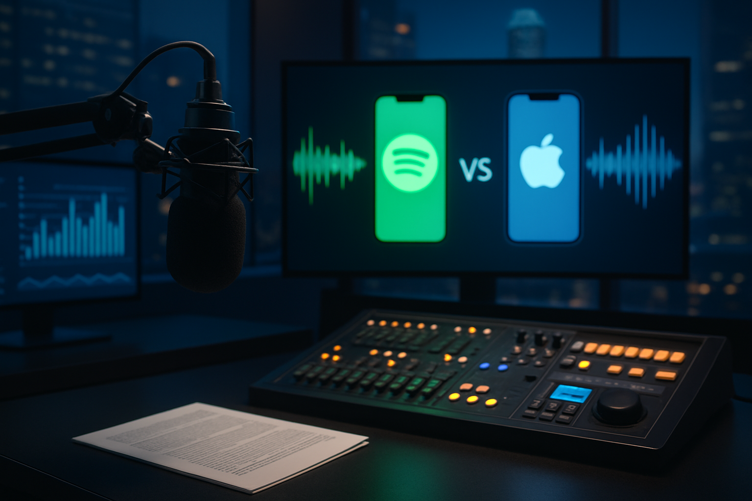 Spotify and Apple Music 2026 Streaming Battle: Subscribers, Revenue, and Artist Payouts Radio Facts music industry news image for Spotify and Apple Music 2026 Streaming Battle: Subscribers, Revenue, and Artist